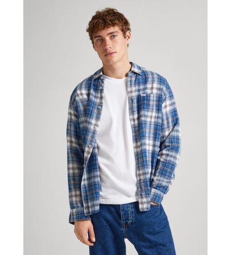Til mænd. PM308511 Pittsburg skjorte (L), Casual, Bomuld, Lange ærmer - Pepe Jeans - Modalova