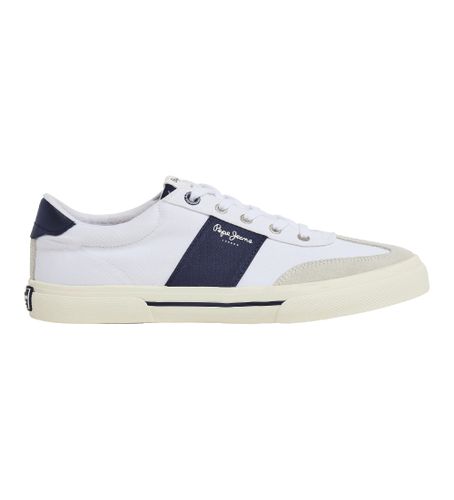 Til mænd. PMS31042 Kenton Strap Sneakers (40), Stof, Fast, Blonder, Casual - Pepe Jeans - Modalova