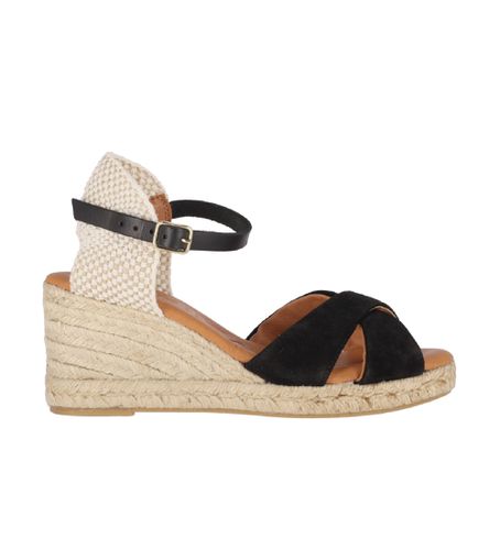 Til kvinder. CIBELES 12 Cibeles 12 sorte espadrilles -Højde 6 cm kile (37), 5-8 cm, Spænder, Casual - Chika10 - Modalova