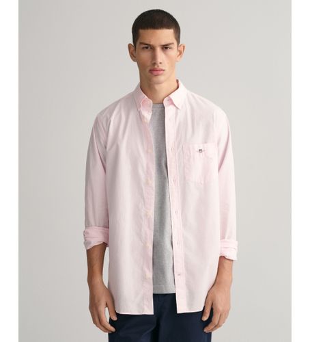 Til mænd. 3000100 Regular Fit poplin-skjorte (M), Casual, Bomuld, Klassisk, Lange ærmer - Gant - Modalova