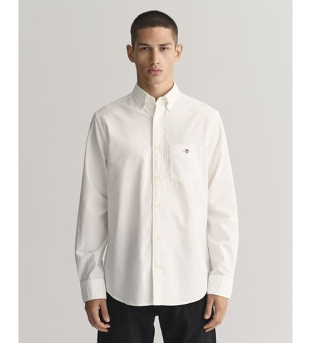 Til mænd. 3000200 Regular Fit Oxford-skjorte (S), Casual, Bomuld, Klassisk, Lange ærmer - Gant - Modalova