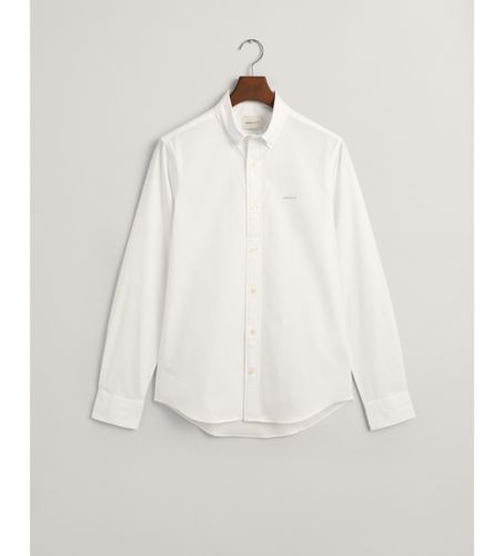 Til mænd. 3000302 Slim Fit Pinpoint Oxford-skjorte (S), Casual, Bomuld, Klassisk, Lange ærmer - Gant - Modalova