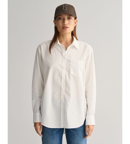Til kvinder. 4300212 poplinskjorte i relaxed fit (42), Casual, Bomuld, Lange ærmer - Gant - Modalova