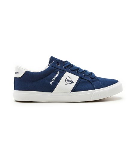 Til mænd. 35967 Navy lærredssko (43), , Stof, Fast, Blonder, Casual - Dunlop - Modalova