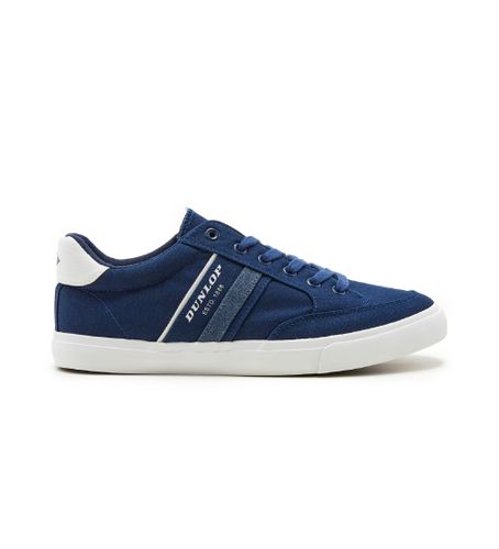 Til mænd. 35969 Navy lærredssko (40), , Stof, Fast, Blonder, Casual - Dunlop - Modalova