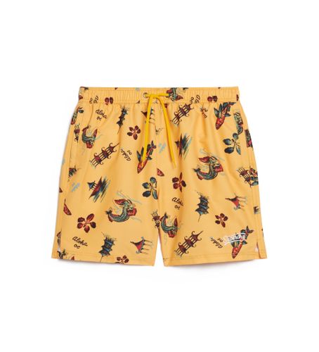 Til mænd. M3010232A Badedragt med Hawaii-print genbrugt (L), Badetøj, Genanvendt polister, Bæredygtig - Superdry - Modalova