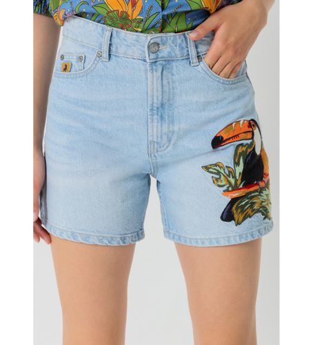 Til kvinder. 217332471 Denim mom fit shorts - lange bukser (26), Casual, Bomuld - Lois Jeans - Modalova