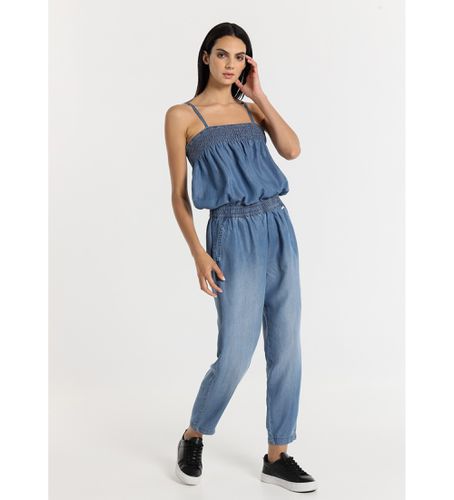 Til kvinder. 290322497 Jumpsuit i tencelstof - Langærmet med stropper (XS), Casual, Uden ærmer/stropper - Lois Jeans - Modalova