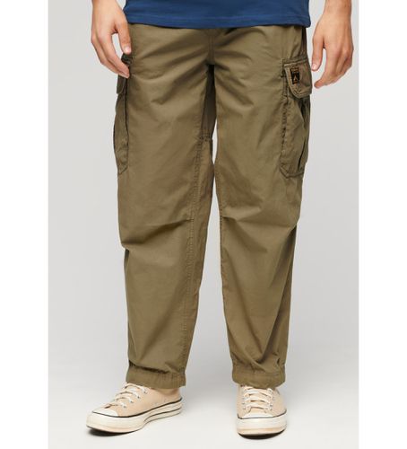 Til mænd. M7011133A Parachute baggy bukser (30/32), Casual, Bomuld, Gråt - Superdry - Modalova