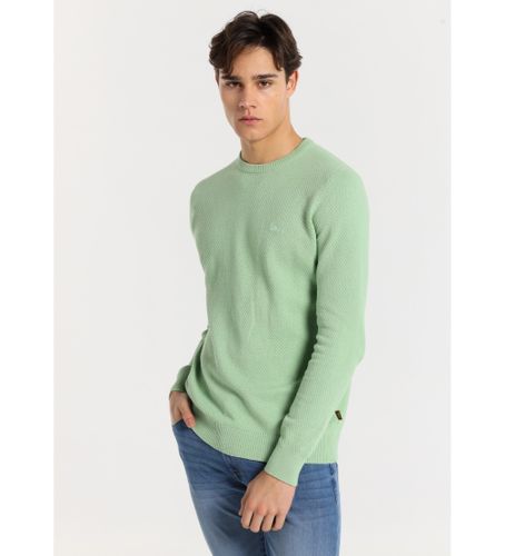 Til mænd. 176583903 boblestrikket trøje (S), Casual, Bomuld, Lange ærmer - Lois Jeans - Modalova