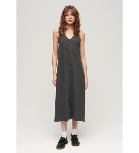 Til kvinder. W8011640A strikket midi-strandkjole (S), Casual, Bomuld, Uden ærmer/stropper - Superdry - Modalova