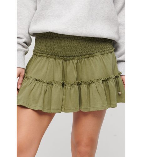 Til kvinder. W7210319A strikket mininederdel i etager (S), Casual, Bomuld - Superdry - Modalova