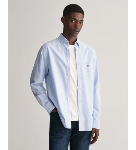 Til mænd. 3000200 Regular Fit Oxford-skjorte (5XL), Casual, Bomuld, Klassisk, Lange ærmer - Gant - Modalova