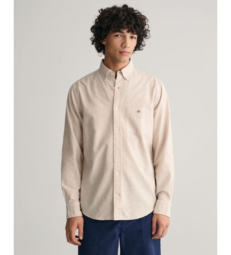 Til mænd. 3000200 Oxford-skjorte Regular Fit (L), Casual, Bomuld, Lange ærmer - Gant - Modalova