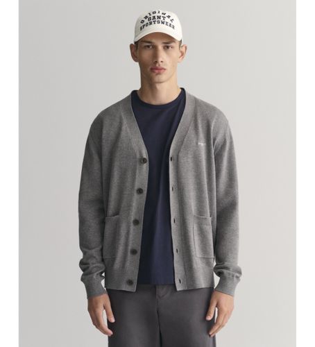 Til mænd. 8030556 Cardigan med V-hals i klassisk bomuld (M), Casual - Gant - Modalova