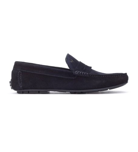 Til mænd. 1411-2496X Pacific Mokkasiner i navy (41), Fast, Ingen, Casual, Klassisk, Blå - Martinelli - Modalova