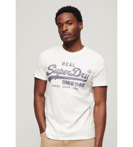 Til mænd. M1011472A T-shirt med logo Vintage Logo (XL), Casual, Bomuld, Korte ærmer - Superdry - Modalova