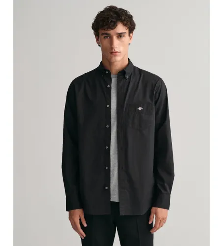 Til mænd. 3000100 Klassisk poplinskjorte Regular Fit (4XL), Casual, Bomuld, Lange ærmer - Gant - Modalova