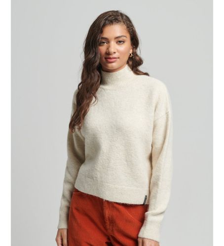 Til kvinder. W6110419A Essential vintage trøje med rund hals (L), Casual, Akryl - Superdry - Modalova