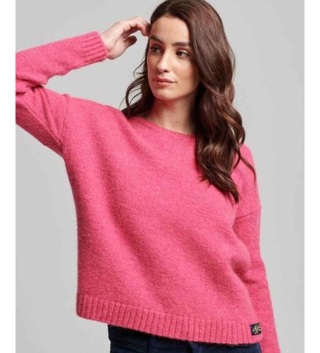 Til kvinder. W6110500A Essential trøje med rund hals (XS), Casual, Polyester, Lange ærmer - Superdry - Modalova