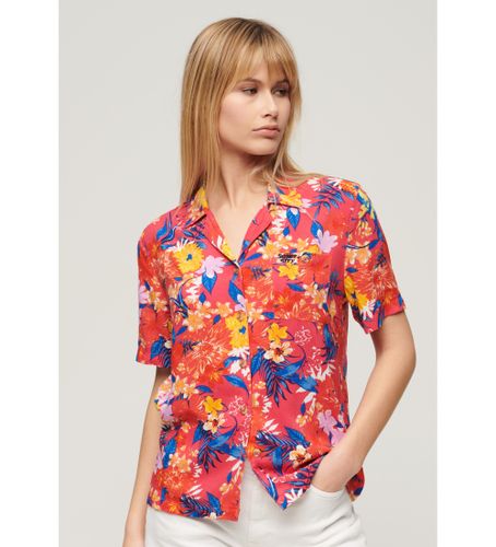 Til kvinder. W4010419A Beach Resort skjorte (XS), Casual, Viscose, Korte ærmer - Superdry - Modalova
