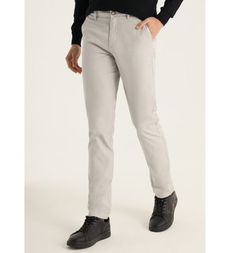 Til mænd. 800135386 Chino Slim Pants - Medium talje Dobby-struktur (28), Casual, Bomuld, Klassisk - Bendorff - Modalova