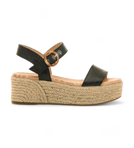 Til kvinder. 59608 Amad-sandaler (36), Stof, 3-5 cm, Spænder, Casual - Mustang - Modalova