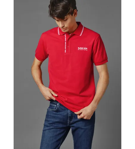 Til mænd. RM540001 Polo Rbr Tipped Logo (S), Casual, Bomuld, Korte ærmer - Red Bull Racing x Pepe Jeans - Modalova