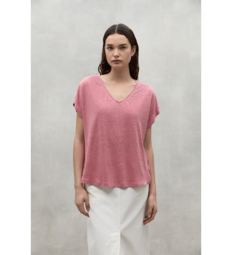 Til kvinder. MCWGATSAREND0128S24-668 Arendal T-shirt lyserød (L), Casual, Pink, Linned, Korte ærmer - ECOALF - Modalova