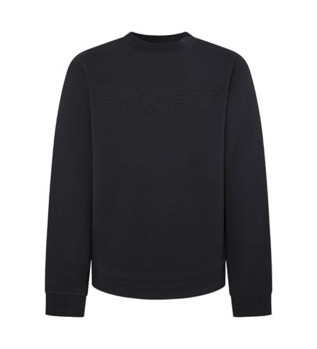 Til mænd. HM581264 Basic præget sweatshirt (M), Casual, Bomuld, Lange ærmer - Hackett London - Modalova