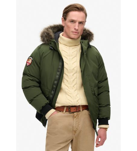 Til mænd. M5011930A Bomber Everest Faux Fur (XXL), Casual, Genanvendt polister - Superdry - Modalova