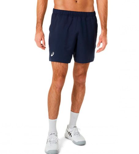 Til mænd. 2041A260 Shorts Court 7In navy (S), Casual, Sport, Løb, Multisport, Genanvendt polister - Asics - Modalova