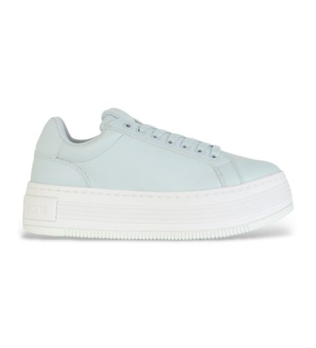 Til kvinder. YW0YW01589 Low Top-træningssko i , hvide (36), 3-5 cm, Blonder, Casual - Calvin Klein Jeans - Modalova