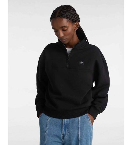 Til kvinder. VN000A5VBLK1 Leighton sweatshirt (XS), Casual, Sport, Bomuld - Vans - Modalova