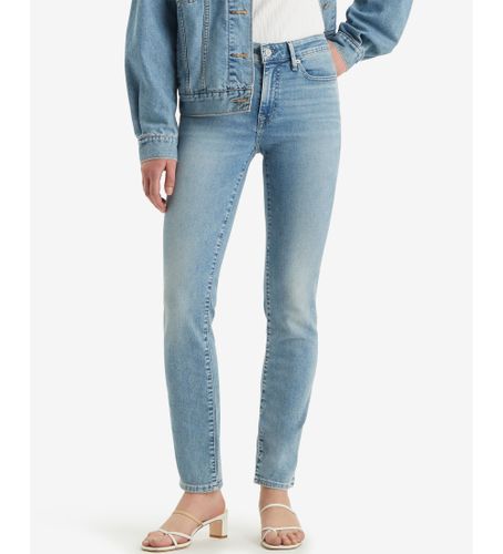 Til kvinder. A6199-0013 712 skinny jeans med piped lomme (28/32), Casual, Bomuld, Denim - Levi's - Modalova