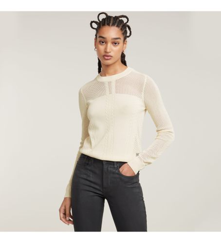 Til kvinder. D25270-B754-127 Pointelle-jumper i (XS), Casual, Viscose - G-Star - Modalova