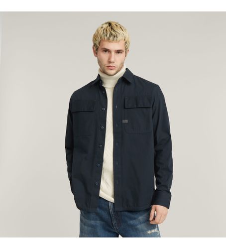 Til mænd. D23583-D773-862 CPO Regular navy skjorte (XS), Casual, Bomuld, Lange ærmer - G-Star - Modalova