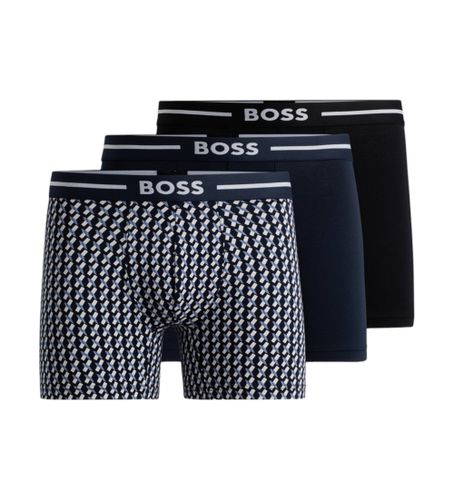 Til mænd. 50517840 Pakke 5 Boxershorts Bold navy (M), Afslappet, Bomuld - BOSS - Modalova
