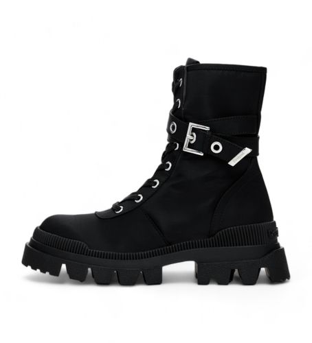 Til kvinder. 24WSTY01 Track Utility-støvler (36), 1-3 cm, Lynlås, Casual - Desigual - Modalova