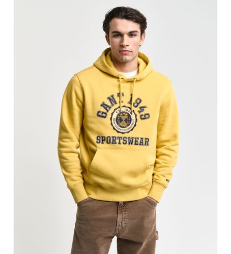 Til mænd. 2015068 Champs Graphic Hoody (L), Casual, Bomuld - Gant - Modalova
