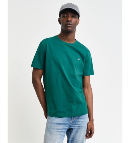 Til mænd. 2003184 Skjold T-shirt (XL), Casual, Bomuld, Korte ærmer - Gant - Modalova