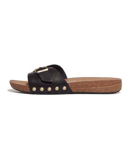 Til kvinder. HF1-001 iQushion-sandaler i læder, (40), Økologisk læder, 1-3 cm, Casual - Fitflop - Modalova