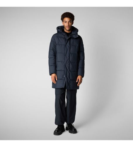 Til mænd. D41958M-RECY19 Damon navy quiltet frakke (XL), Casual, Genanvendt polister - Save The Duck - Modalova