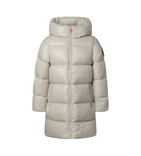 Til kvinder/piger. J45510G-LUCK19 Millie beige frakke (12años= 152cm), Casual, Nylon, børnetøj - Save The Duck - Modalova