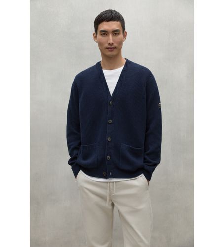 Til mænd. MCMGAKNSEYAL0649W24-161 Jakke Seyal navy (XXL), Casual, Økologisk bomuld, Bæredygtig, Blå - ECOALF - Modalova