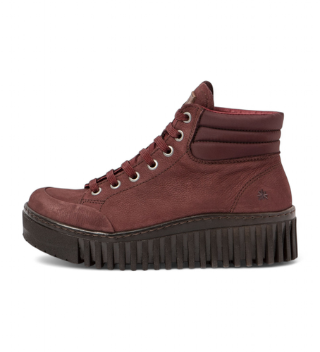 Til kvinder. 115321267003_008 Ankelstøvler i 1532 Brighton burgundy (36), 3-5 cm, Blonder, Casual - Art - Modalova