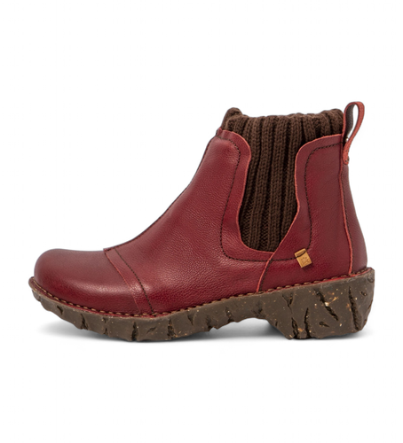 Til kvinder. 2NE233D70005_091 Ankelstøvler i Ne23 maroon (36), 3-5 cm, Ingen, Casual, Rødbrun - El Naturalista - Modalova