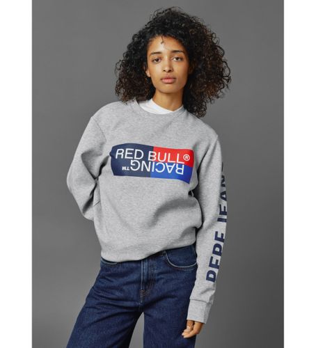 Unisex. RU580007 Unisex sweatshirt med rund hals (S), Casual, Bomuld - Red Bull Racing x Pepe Jeans - Modalova