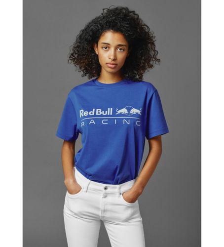 Unisex. RU500005 Unisex T-shirt med tryk (S), Casual, Bomuld, Korte ærmer - Red Bull Racing x Pepe Jeans - Modalova