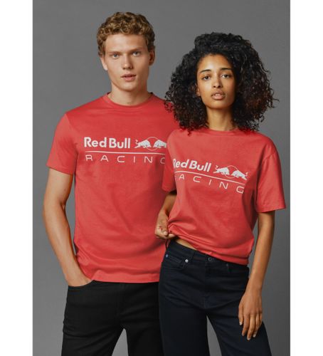 Unisex. RU500005 Unisex T-shirt med tryk (S), Casual, Bomuld, Korte ærmer - Red Bull Racing x Pepe Jeans - Modalova